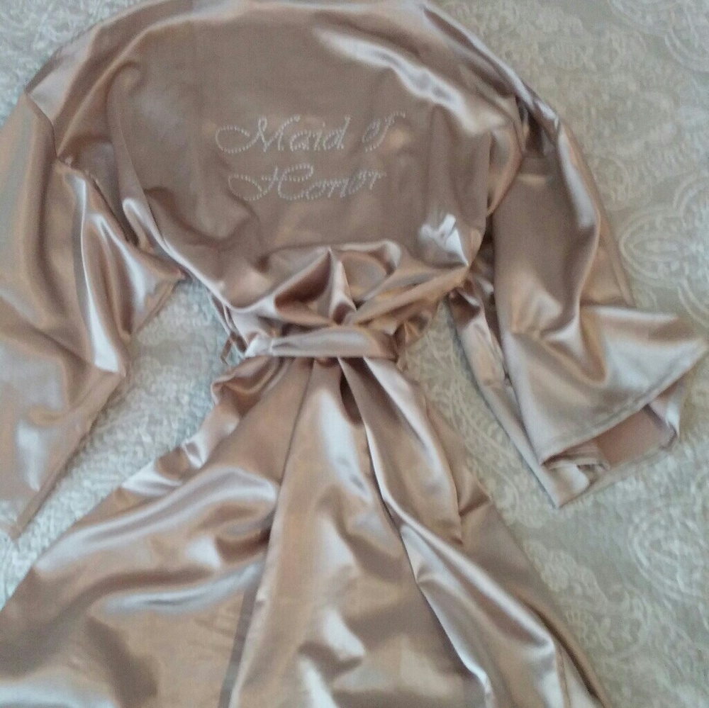Maid of Honor Silk Robe